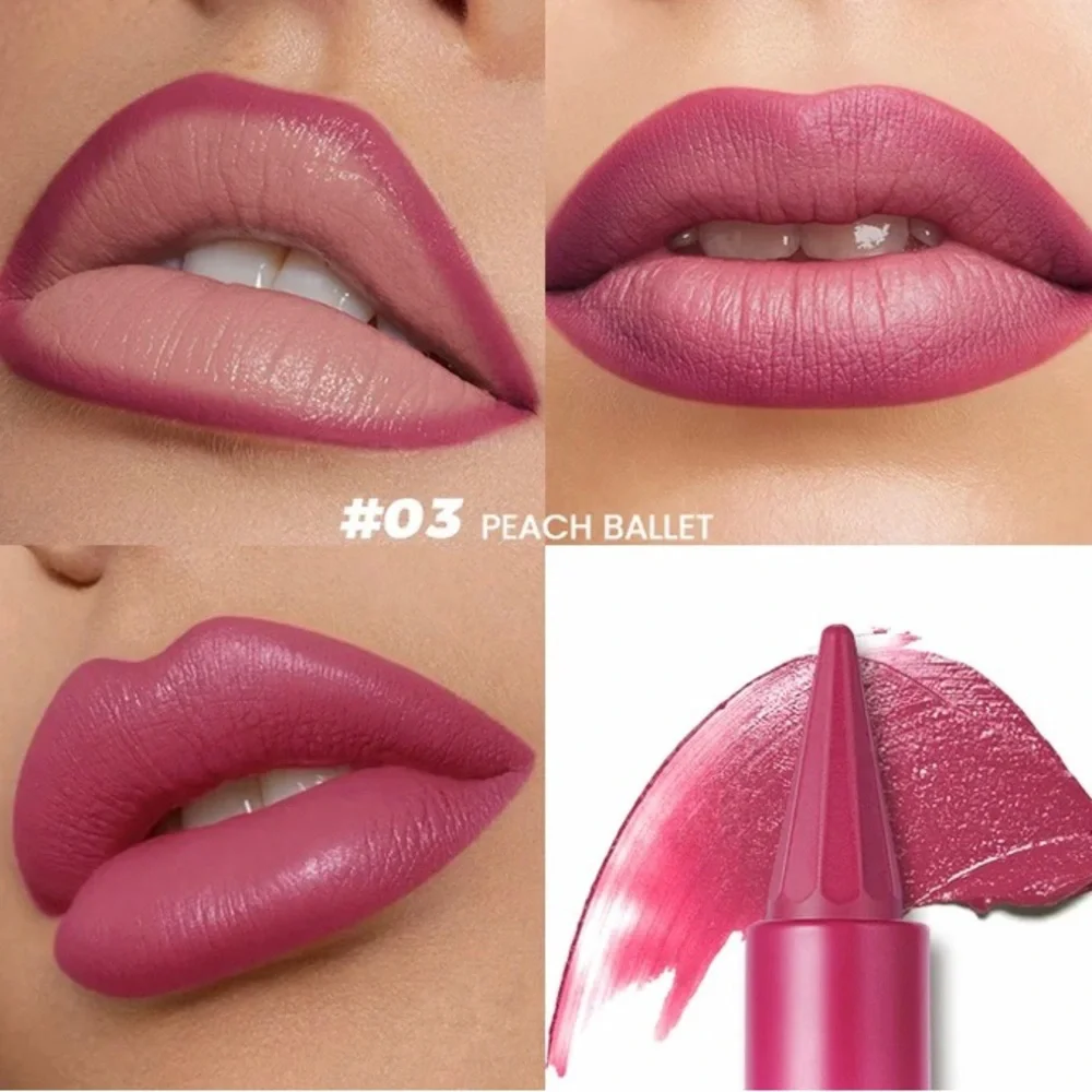 Pudaier Pink Matte Lip Crayon